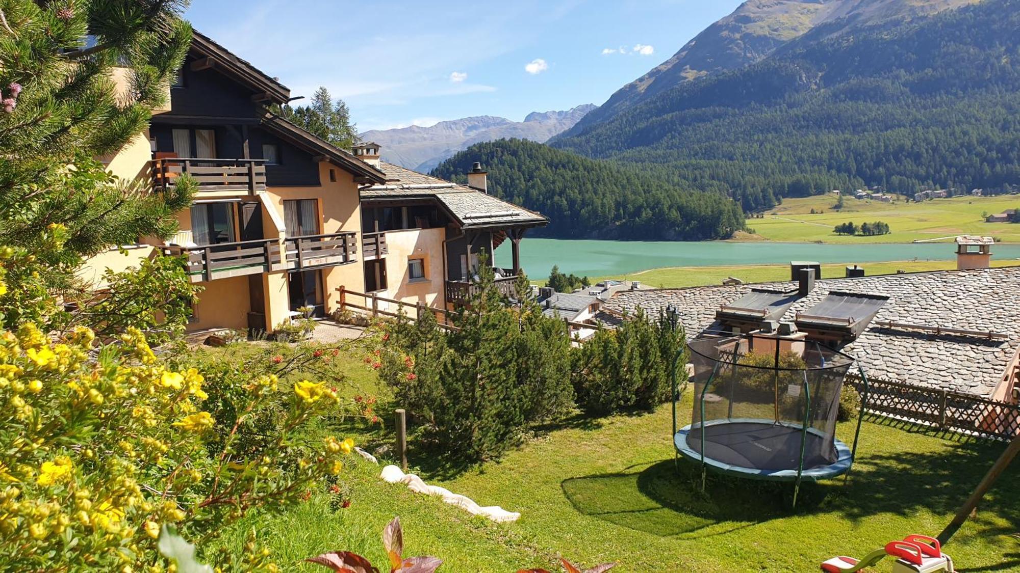 Appartamento Chesa Bellaval, Haus La Vuolp 2-Zimmer-Dachwohung Silvaplana Esterno foto